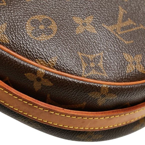 Louis Vuitton Monogram Genefeuille MM Crossbody Shoulder Bag M51226 Brown PVC - Picture 7 of 10